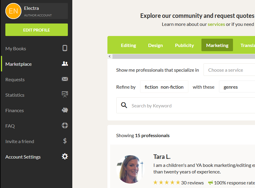 How to Secure Freelance Work on Reedsy's Marketplace