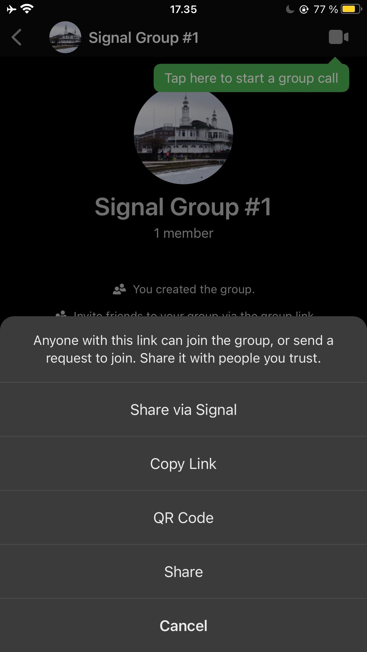 Signal New Group