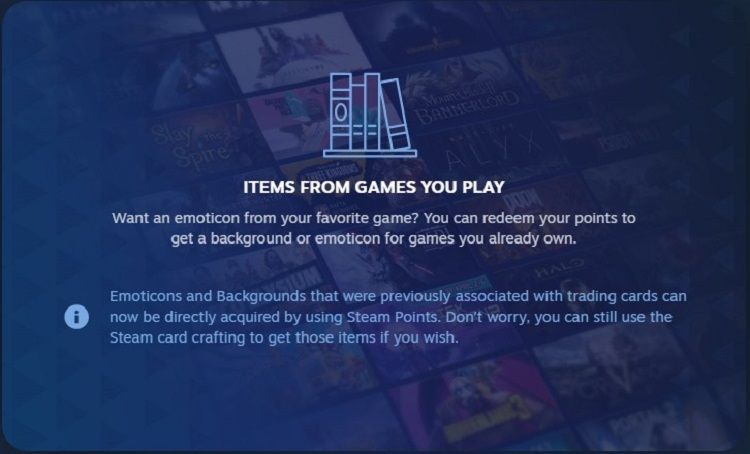 Steam trading cards have changed.