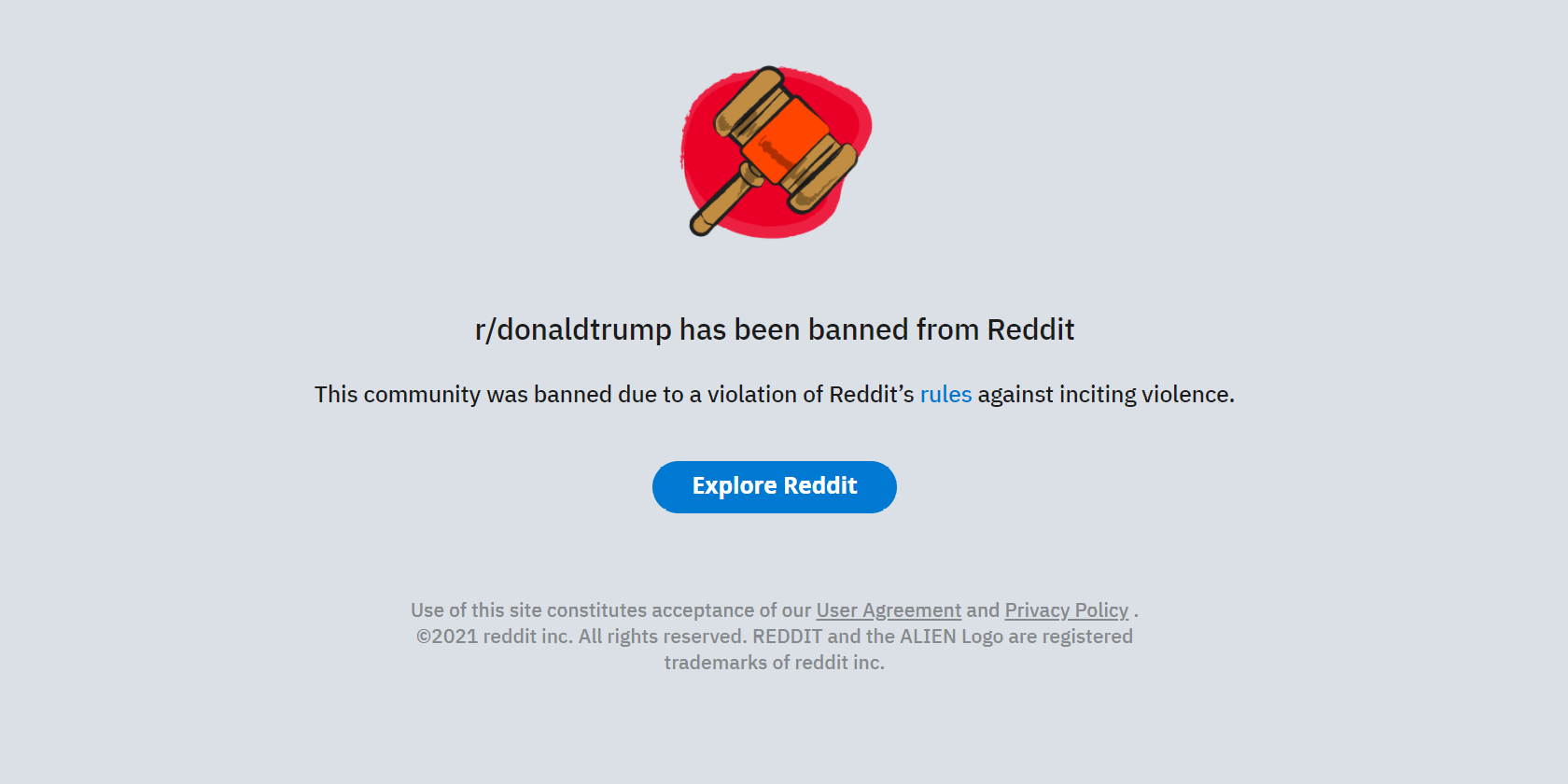 Reddit bans Trump-related subreddit