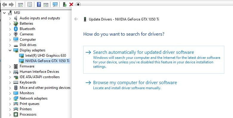 nvidia gtx 1060 geforce 342.01 driver windows 10