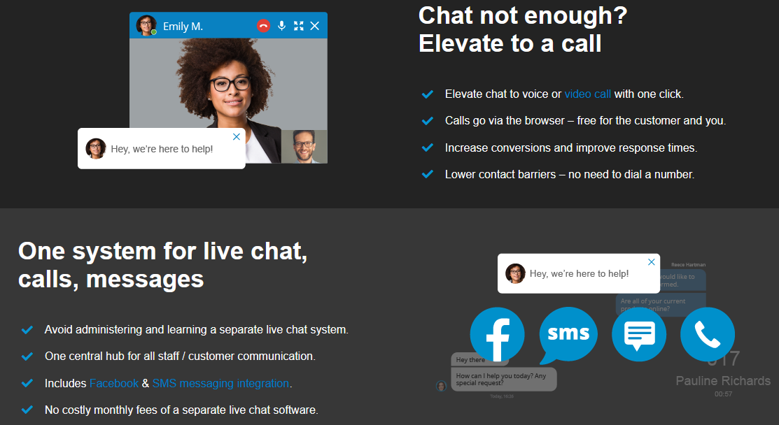 3CX Live Chat WordPress Plugin Features
