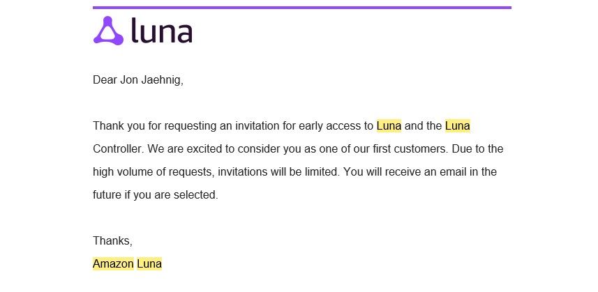 Luna-request-confirmation-email