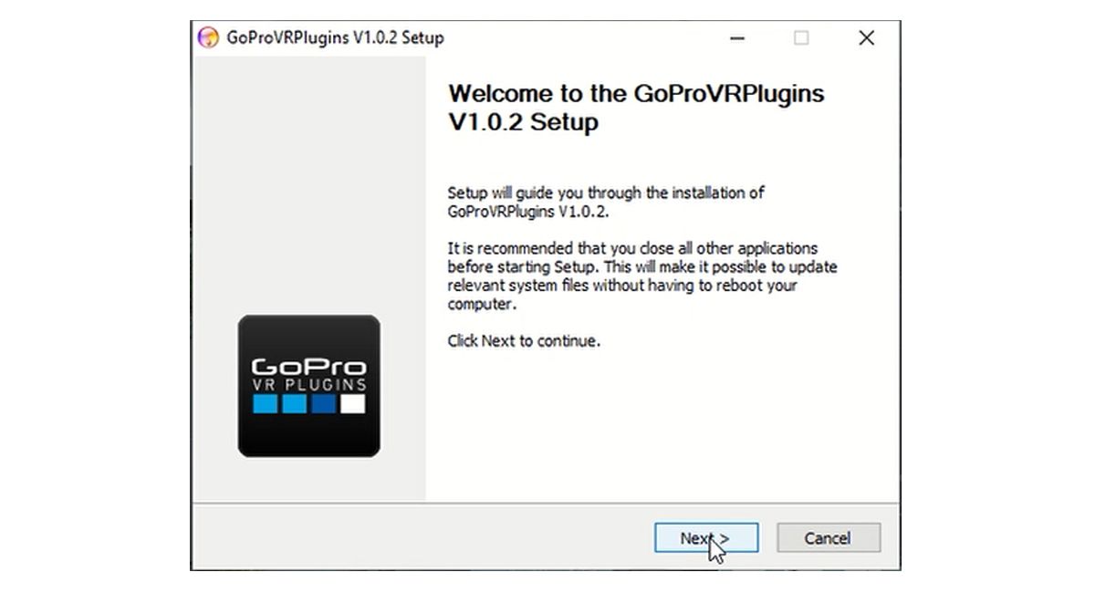 Install GoPro Plug In for Premiere Pro and After Effects