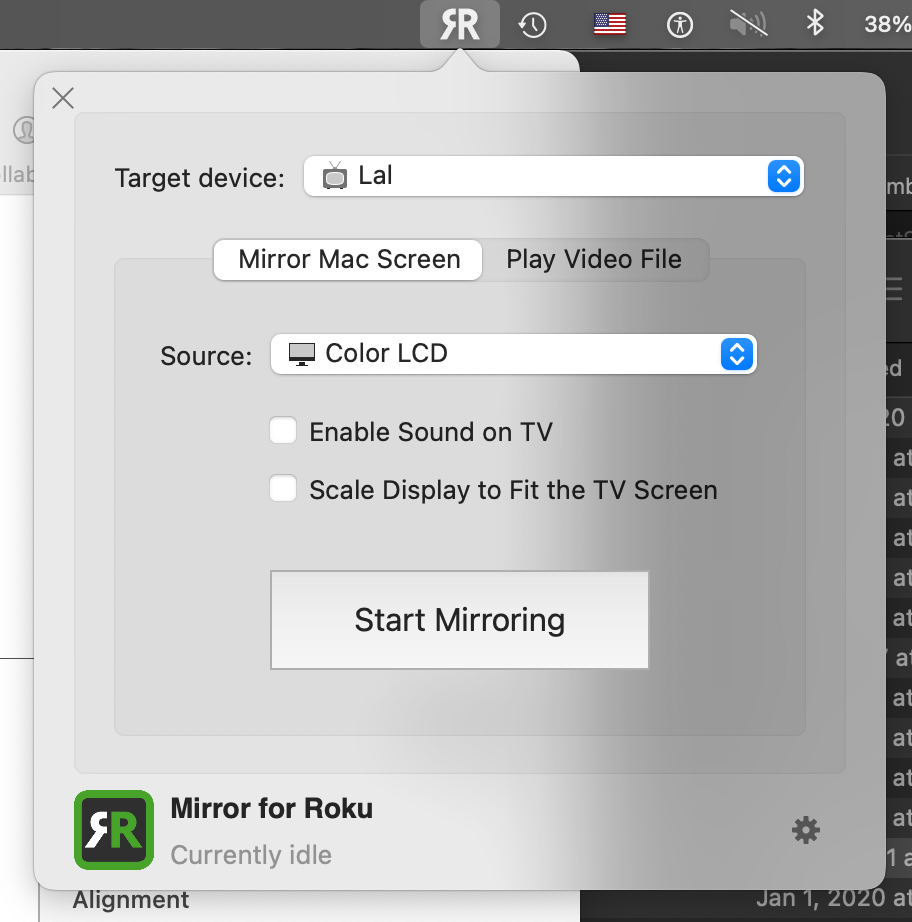 Mirror For Roku Mac