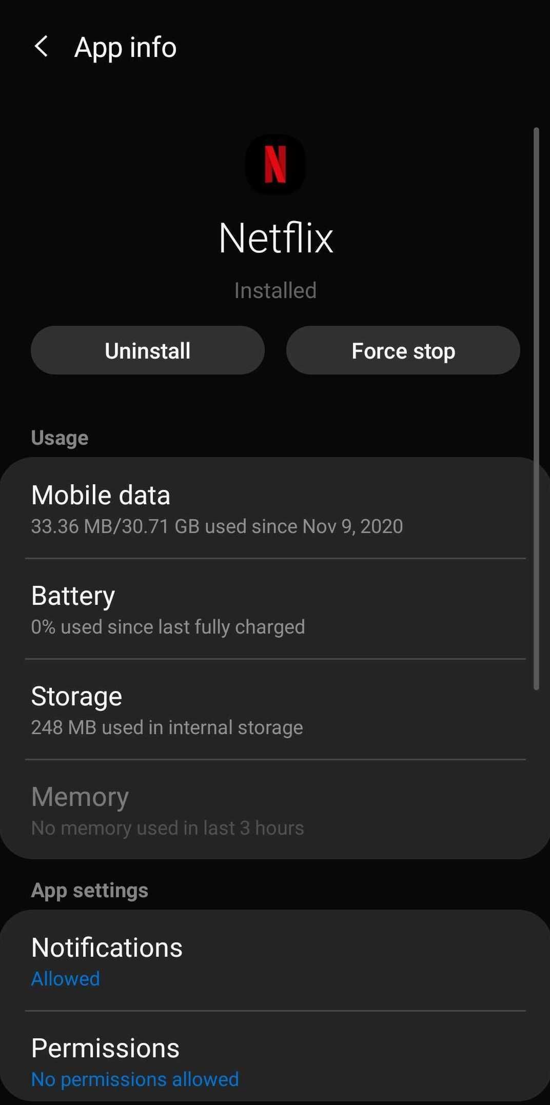 Netflix Android Clear Cache 2