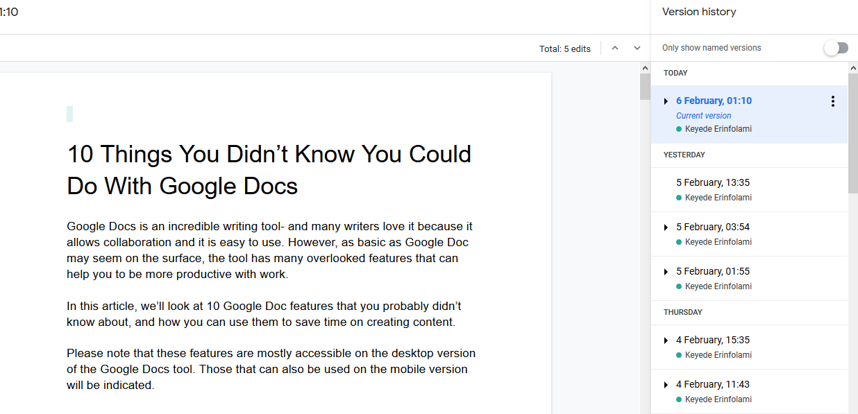 10 Things You Didn’t Know Google Docs Could Do