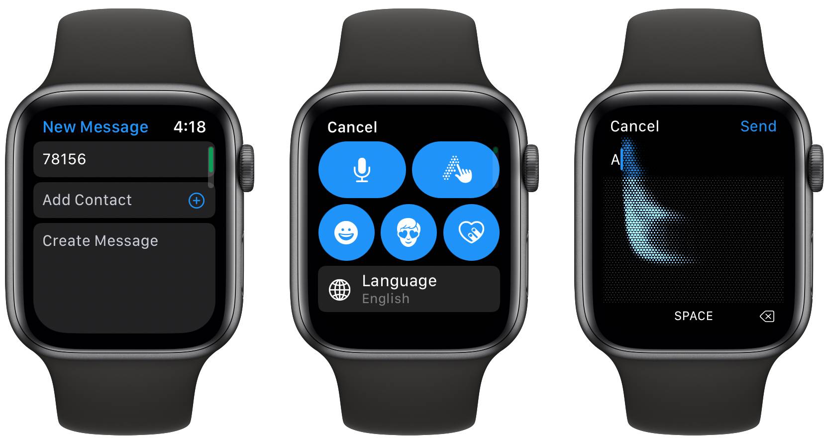 How to Write Short Messages on Your Apple Watch With Scribble How to Write Short Messages on Your Apple Watch With Scribble