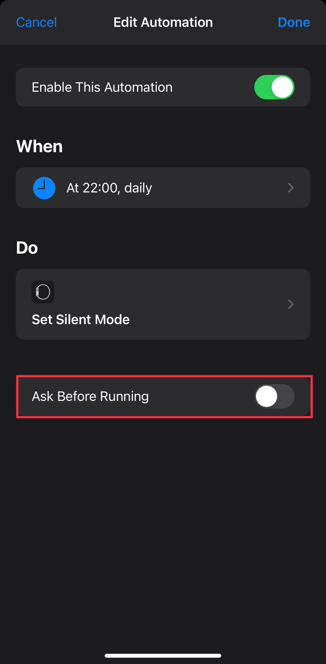 Apple Watch ask before running