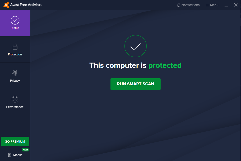 remove spyware from windows 10 by avast