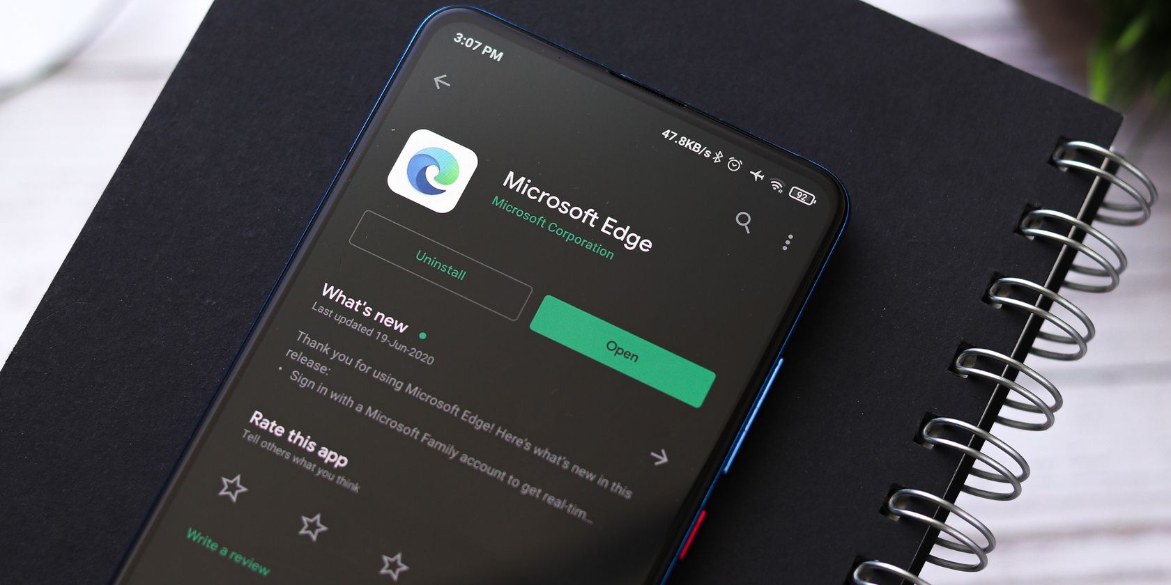 Microsoft Edge on Mobile
