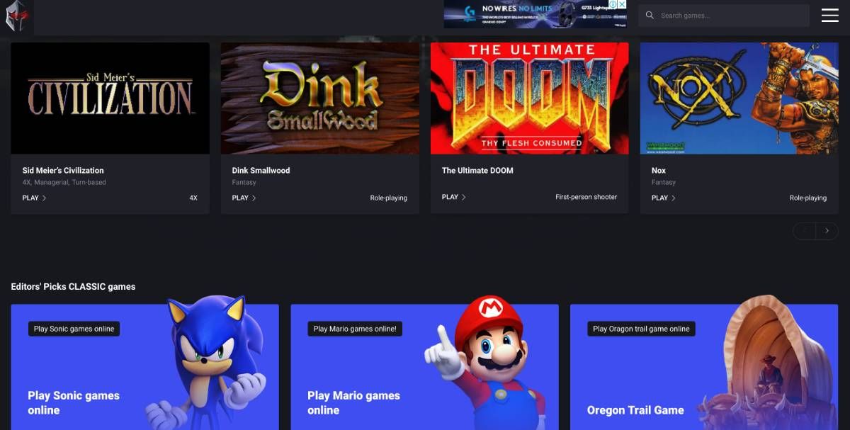 5 Free Browser Games Sites to Play Multiplayer or Classic Games Online