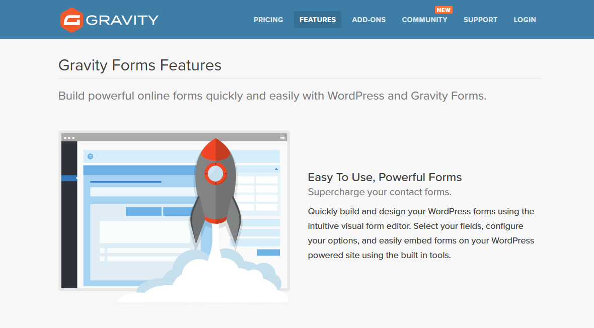 Gravity Forms WordPress plugin