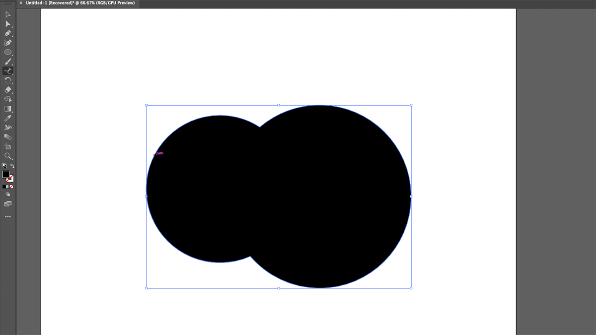 illustrator einfache Form mit Shape Builder
