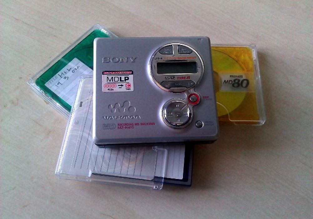 Sell your old MiniDiscs