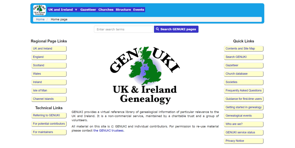 GENUKI is an amazing free resource for genealogists