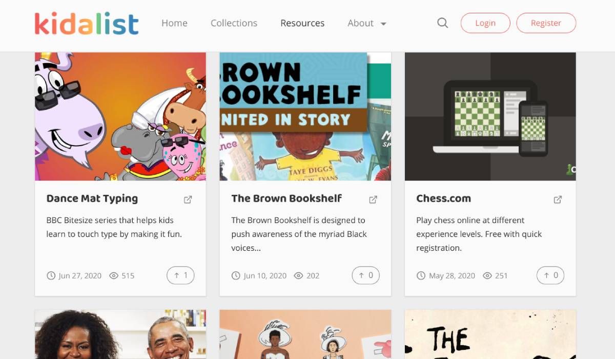 Kidalist is a crowdsourced list of activities for children to do during the lockdown