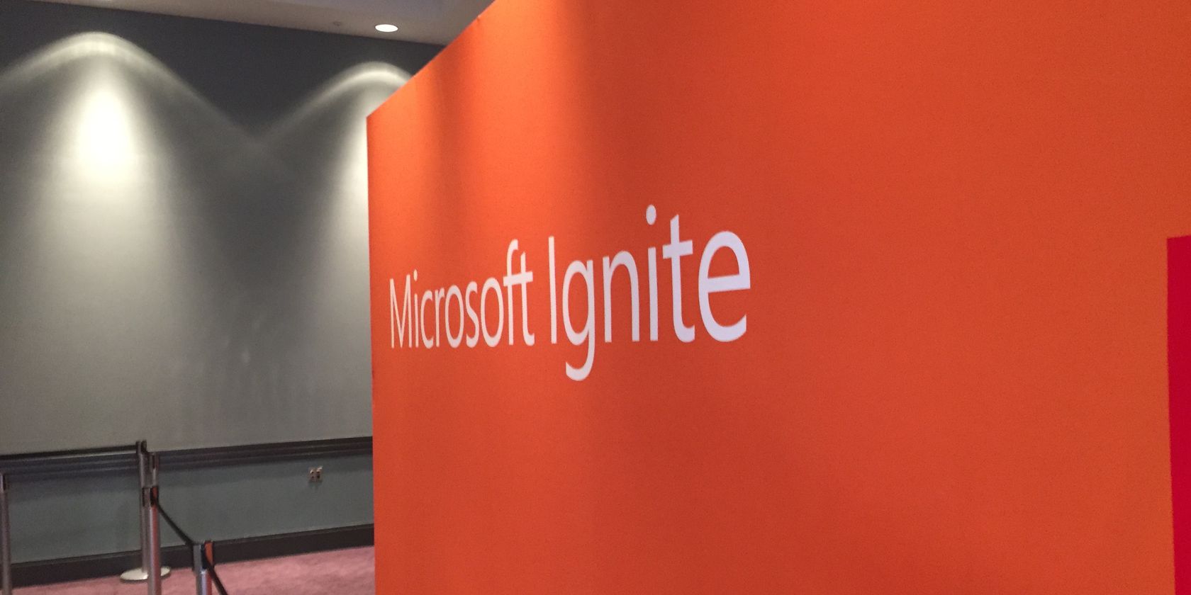 The Microsoft Ignite event logo