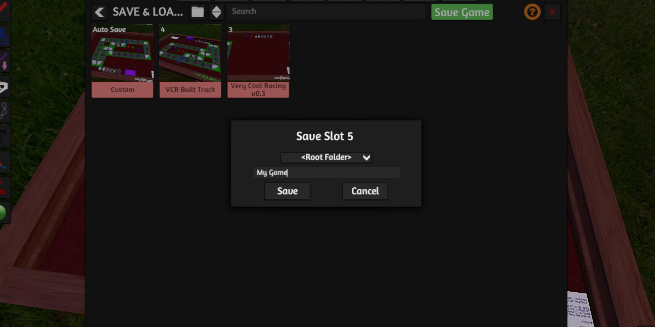 Saving a Custom Game Set Up in Tabletop Simulator