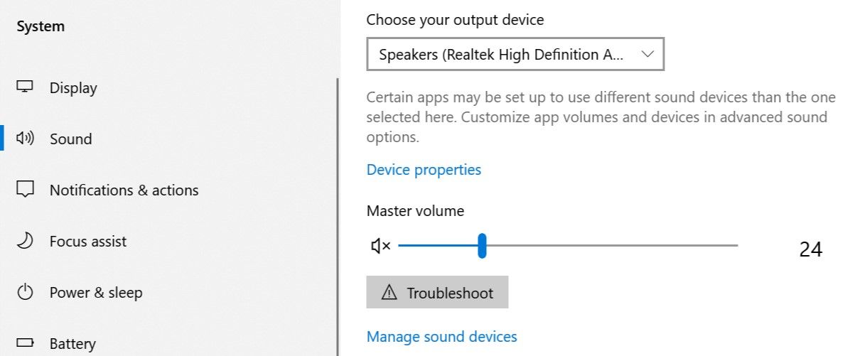 Windows Audio Troubleshooter