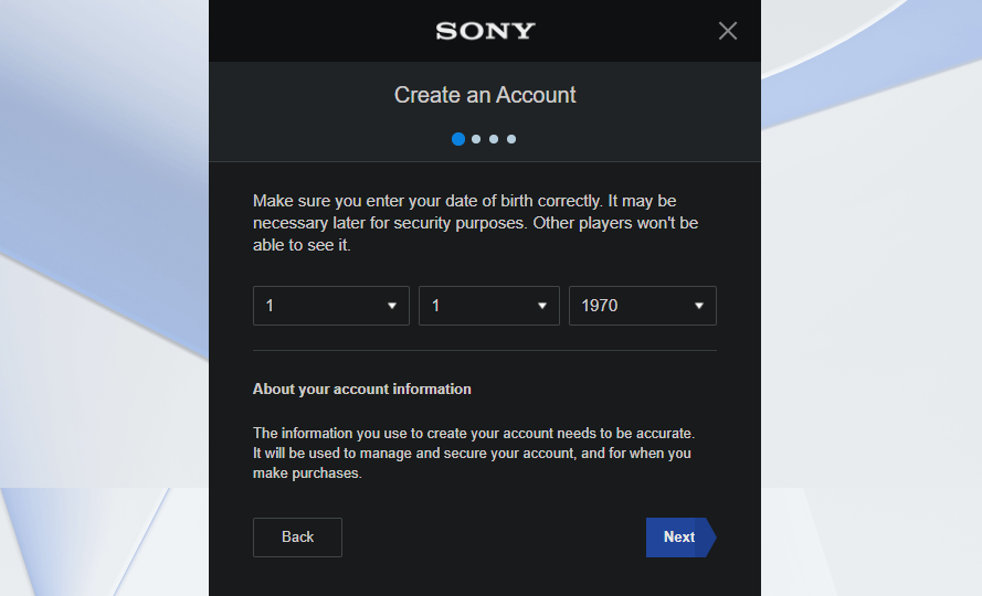 How to get a playstation hot sale network account