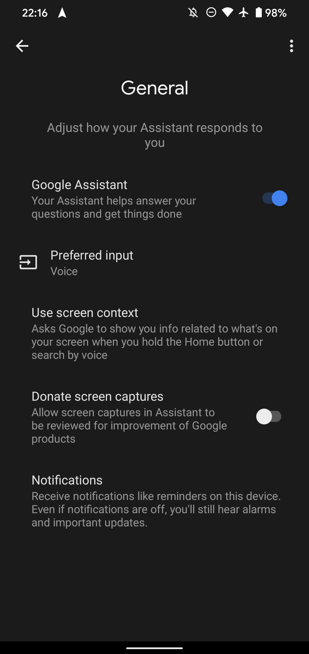 Android Disable Google Assistant