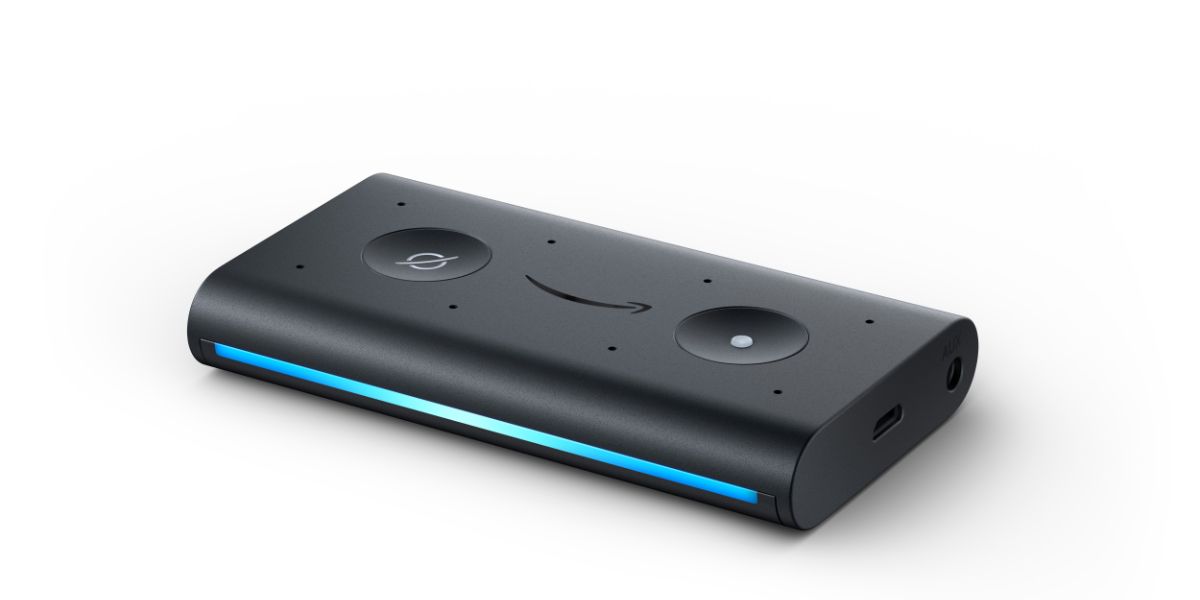 Amazon Echo Auto Side View With Ports