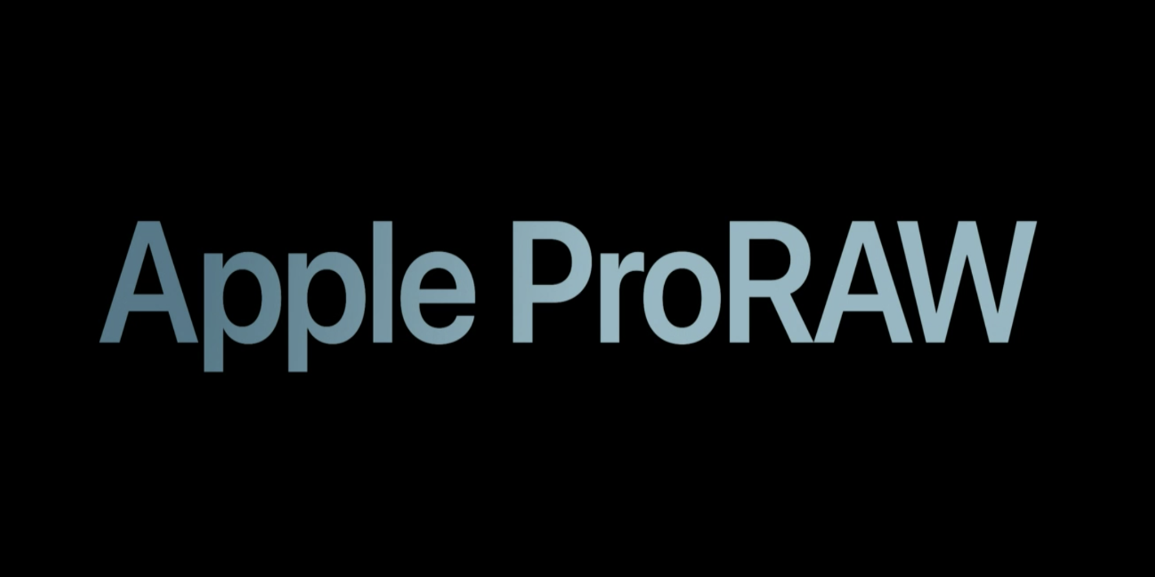 Featured image for Apple ProRAW