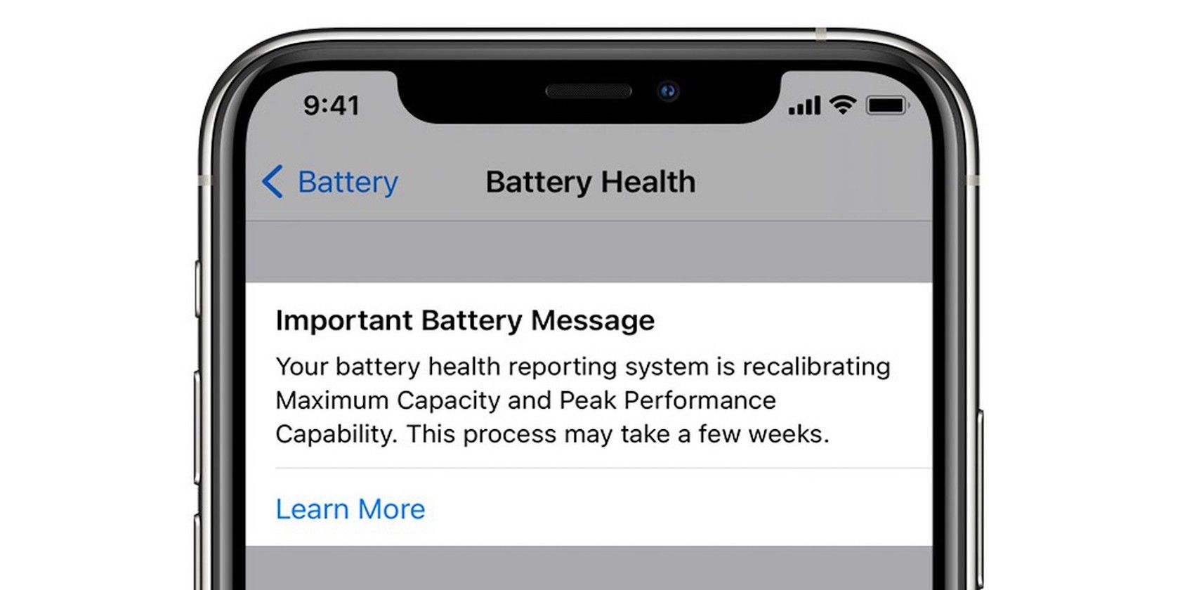 Apple Will Recalibrate iPhone Batteries When You Upgrade to iOS 14.5
