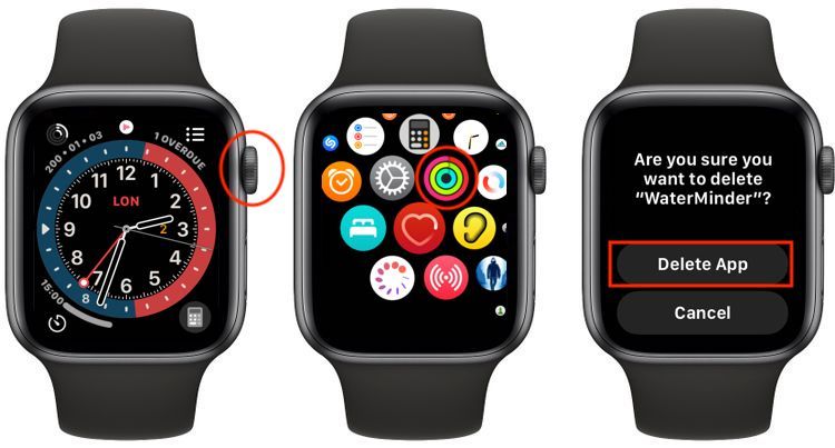 How to delete apps from Apple Watch