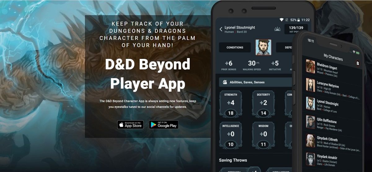 D&D Beyond on the App Store