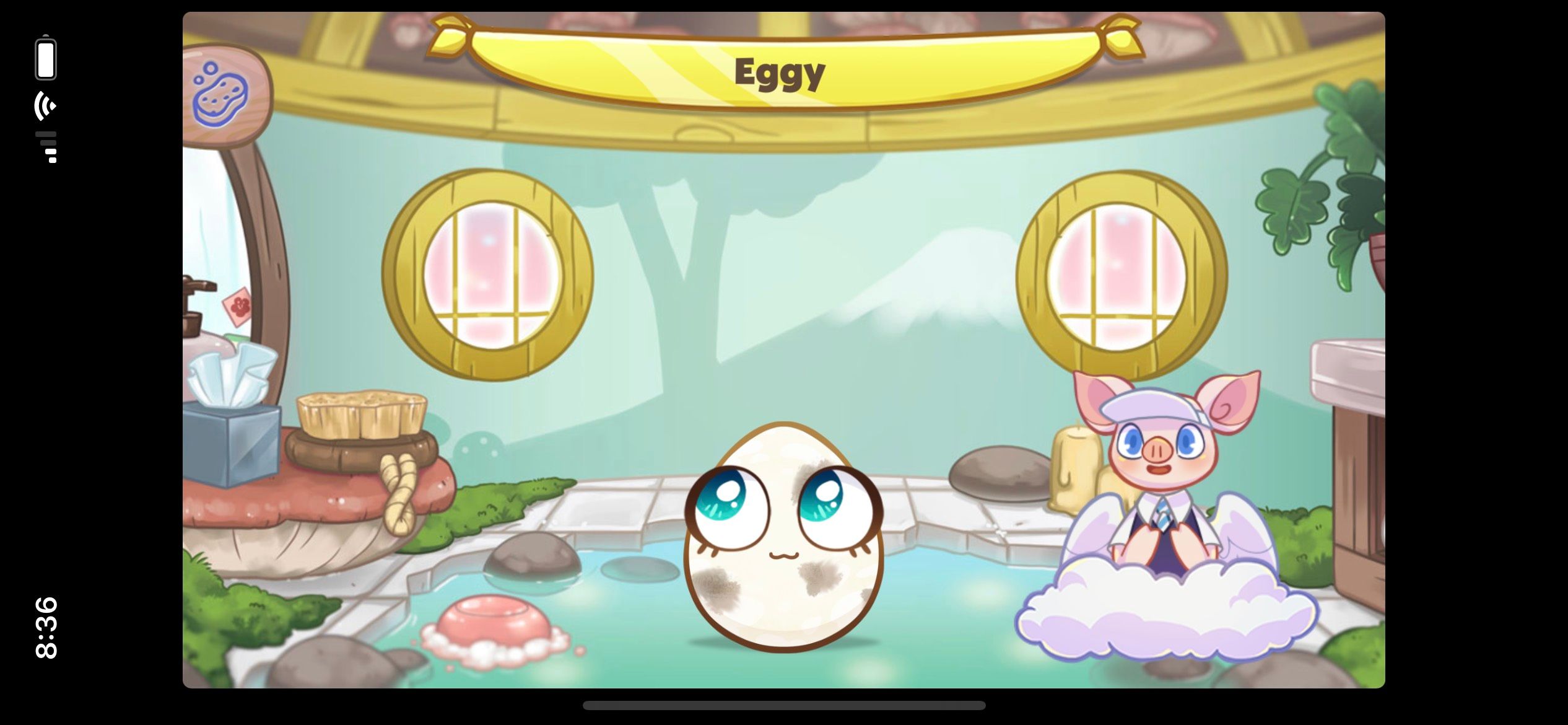 Egg! Dirty Eggy With Piggy Guide in cloud