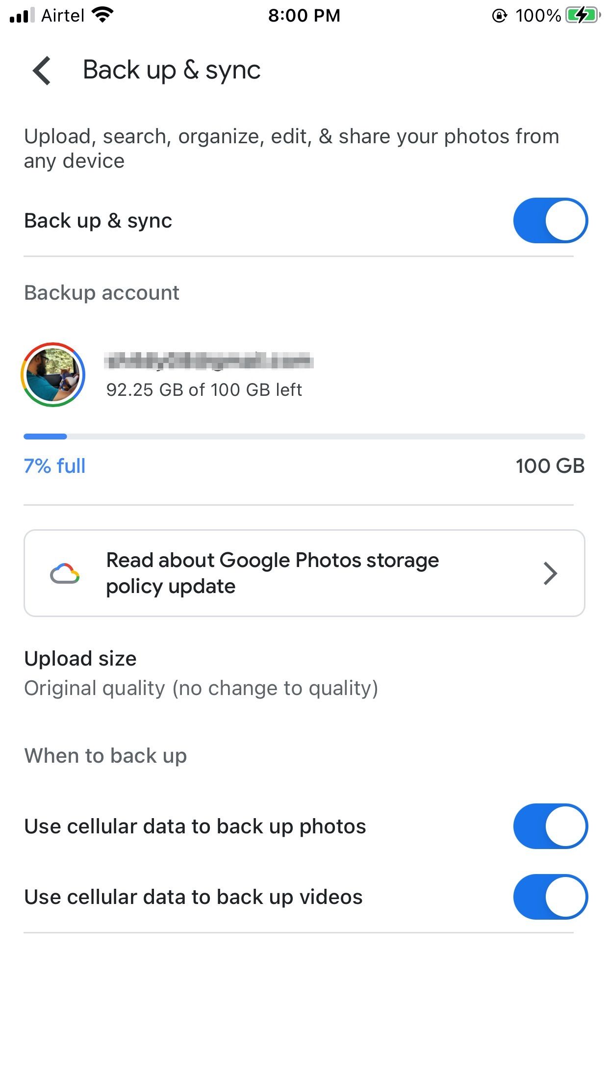 backup and sync google photos mac uninstall