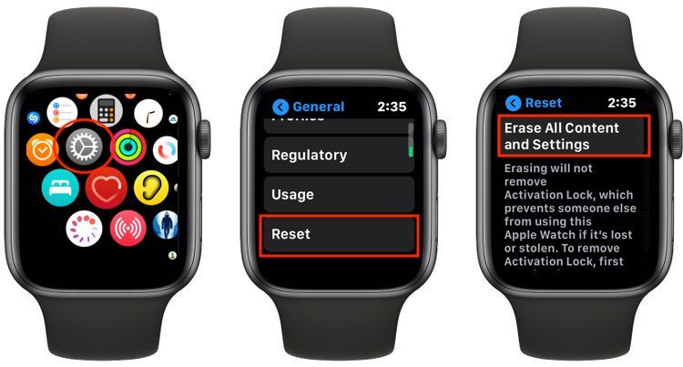 How to erase your Apple Watch