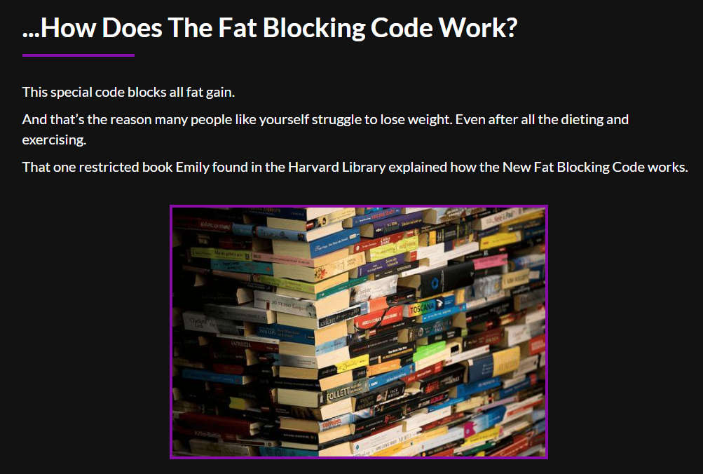 Fat Blocking Clickbait Article