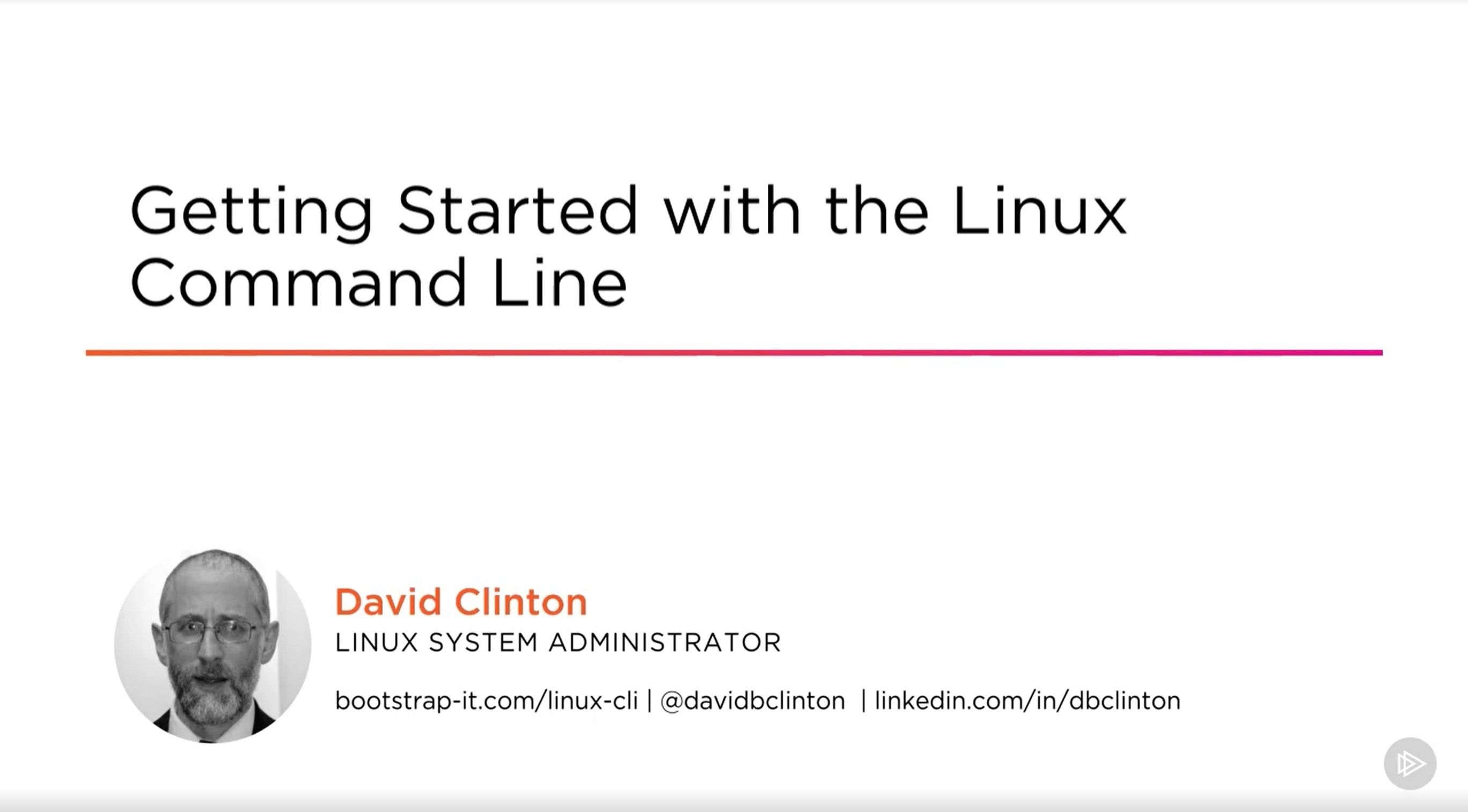 Getting started Linux