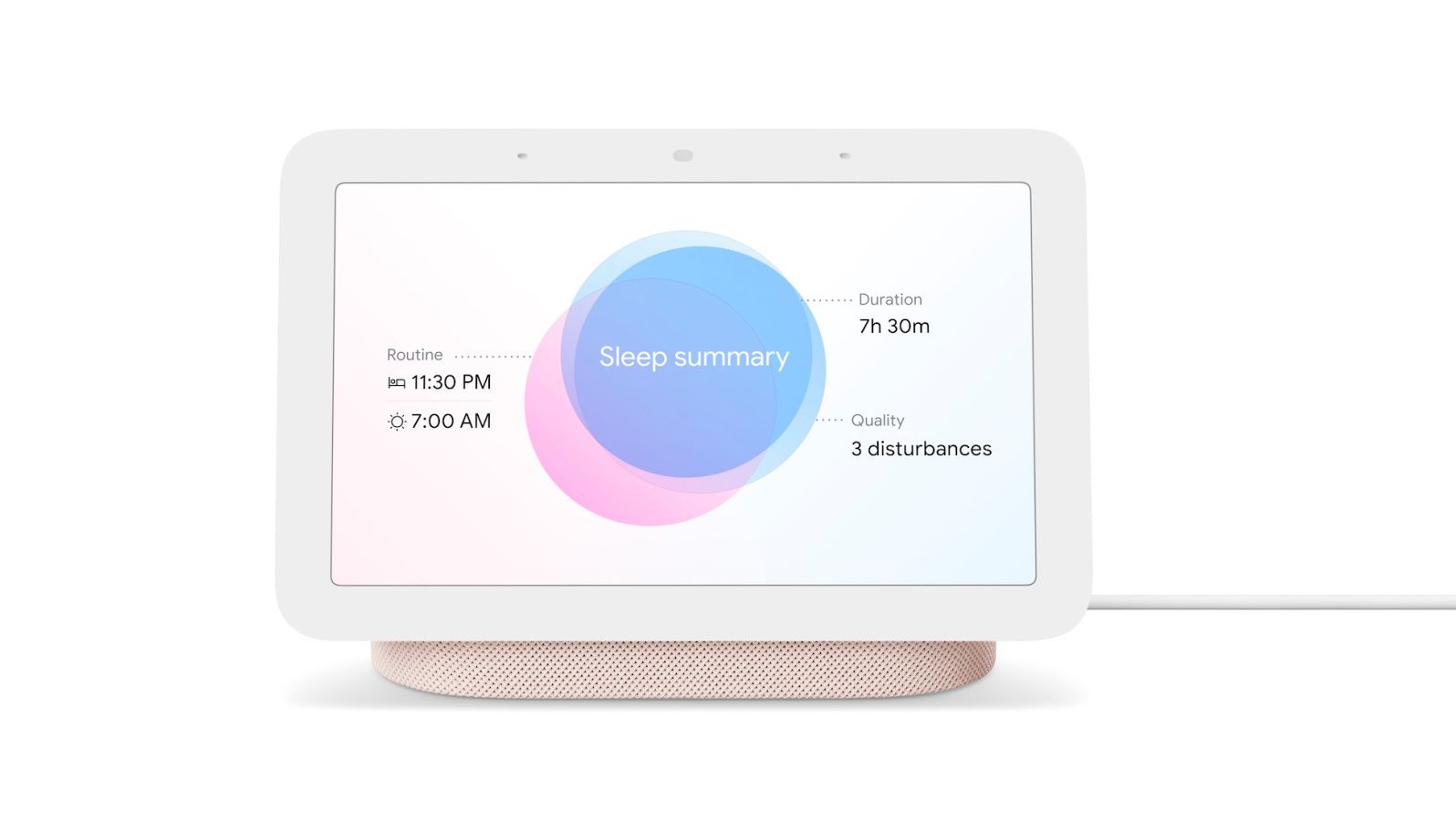 Sleep tracking with Google's Nest Hub