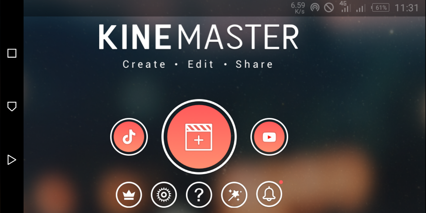 The Old watermark takes up a 60th of the screen, while the new one takes up  a 15th… : r/KineMaster