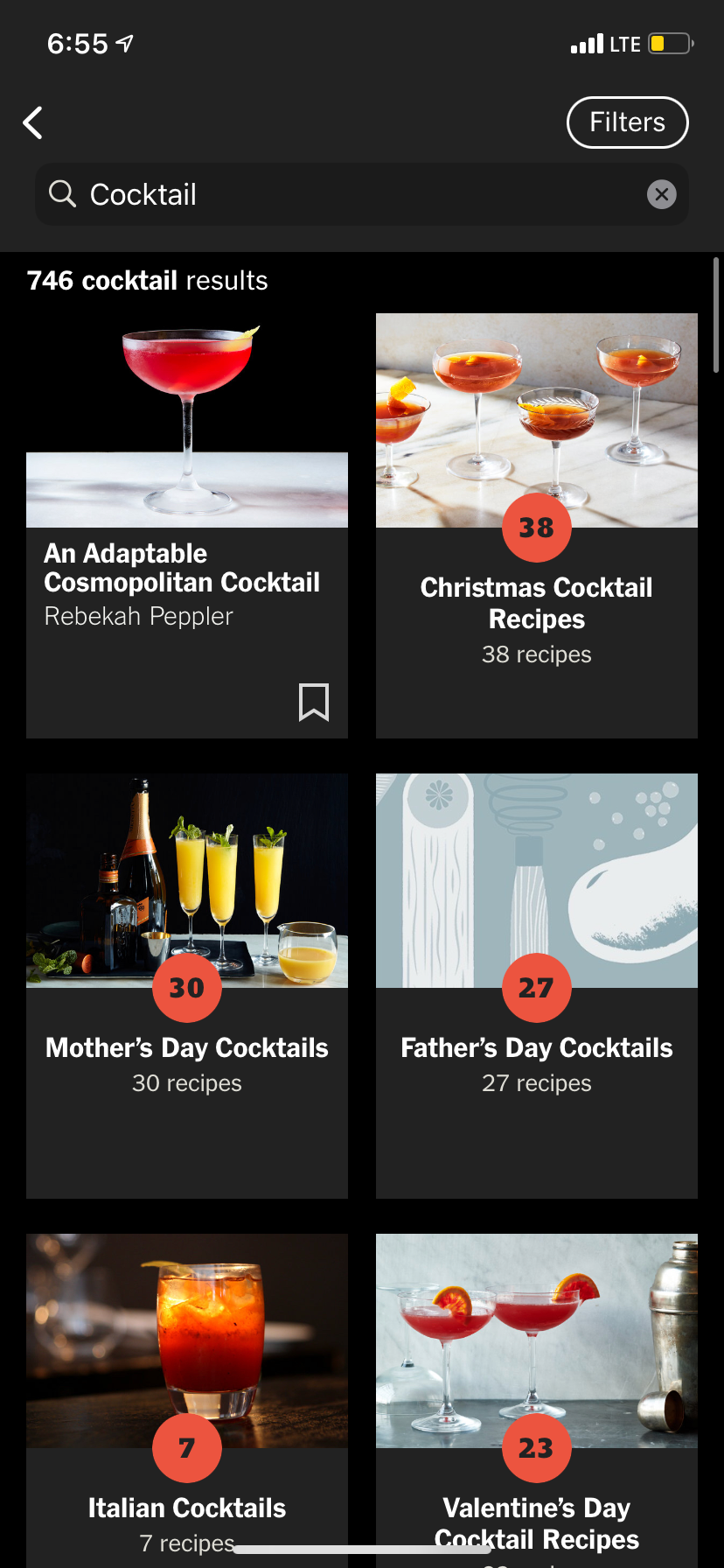 NYTimes Cooking Cocktail Recipe Book