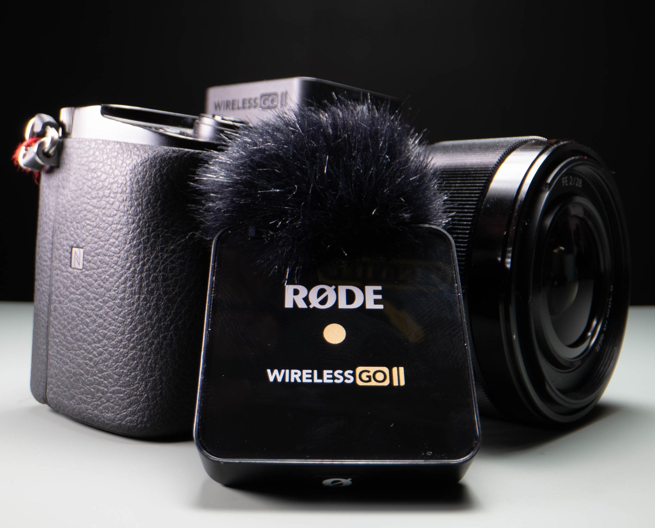 Rode Wireless Go II Connected to Sony a6100