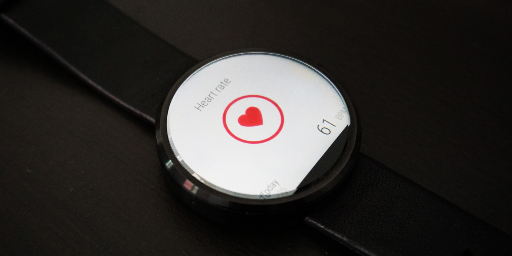 Smartwatch with heart rate