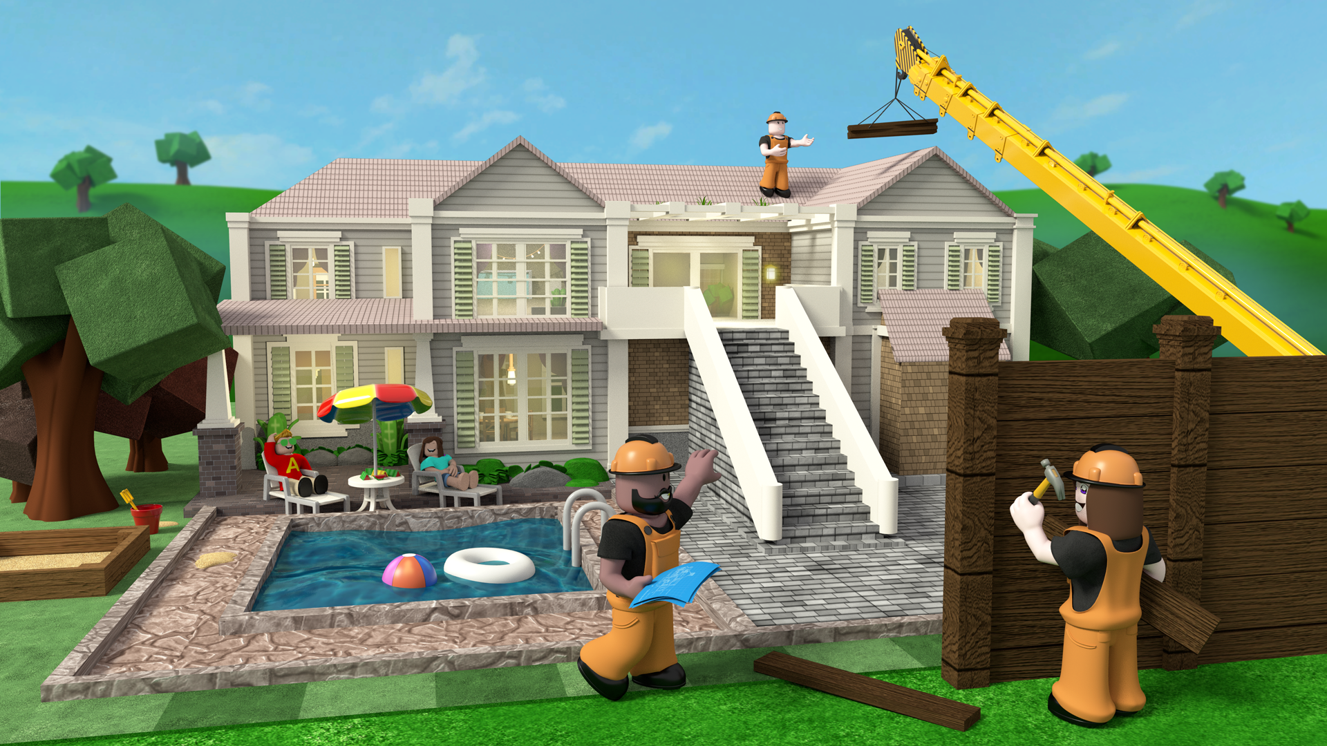 Welcome to Bloxburg in Roblox
