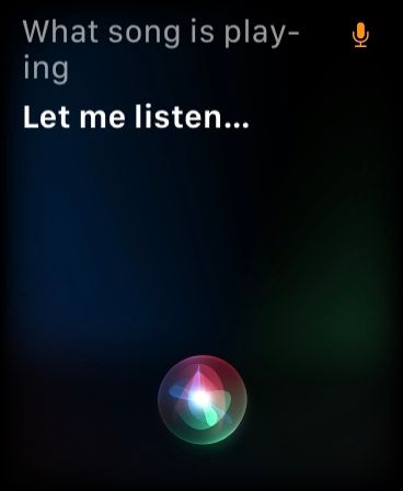 گوش دادن به موسیقی Apple Watch Siri.