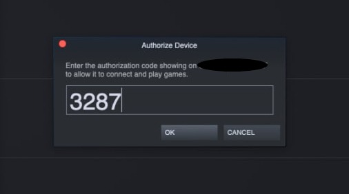 authorize device - Come eseguire lo streaming di giochi per PC sulla tua Apple TV con Steam Link