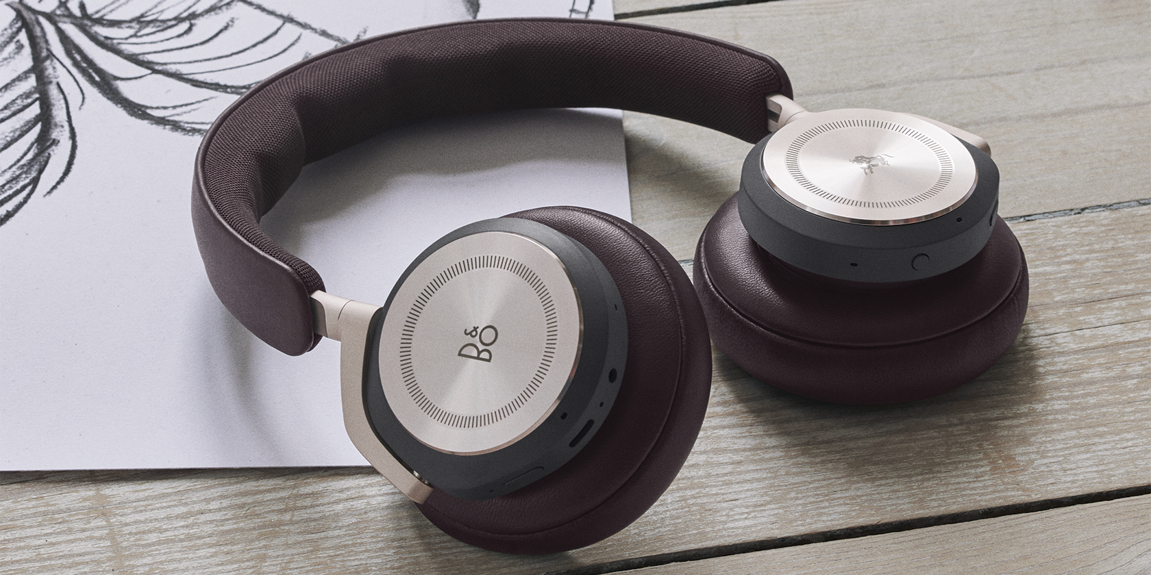 bang olufsen beoplay HX black headphones