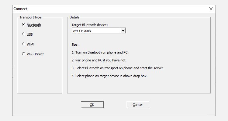 wo mic failed to connect to server usb