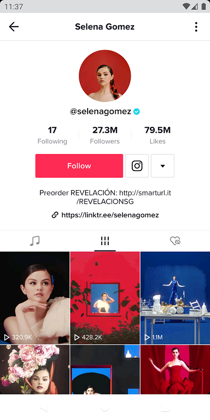 Selena Gomez's TikTok Account - How to get verified on TikTok