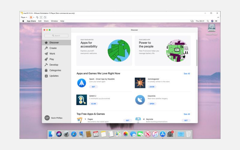 how to use mac apps on windows