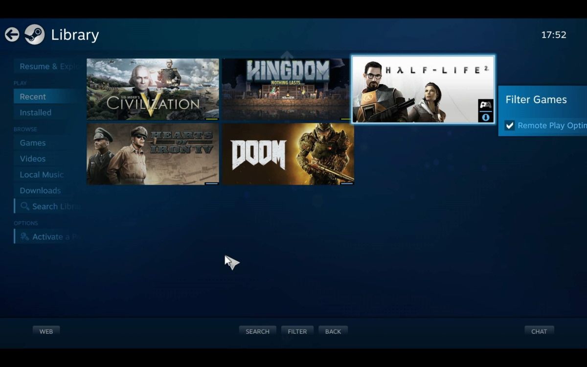 Steam Link to Android TV
