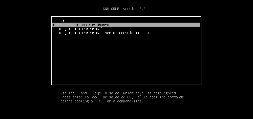 Boot Ubuntu from GRUB